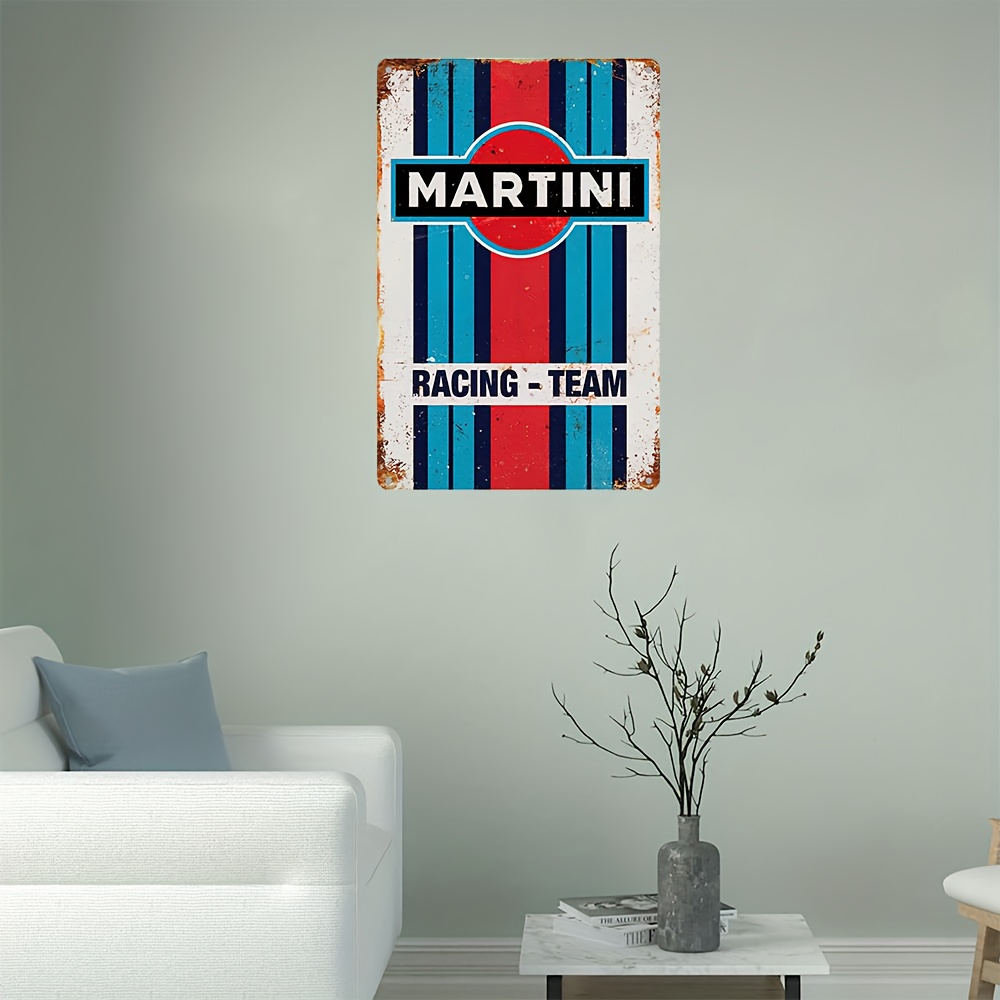 Martini Racing water resistant sticker set