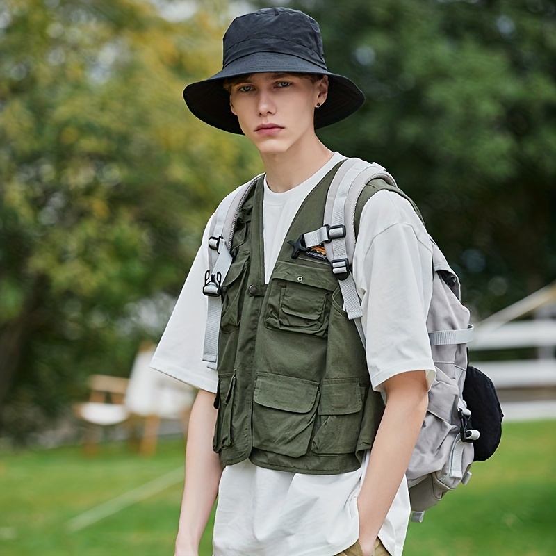 Unisex Quick Drying Sunshade Bucket Hat for Outdoor Mountaineering