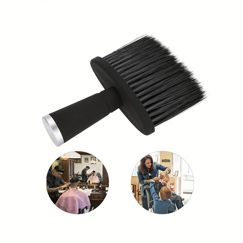 

1pcs Soft Hair Styling Tool For Hairdressing And Sweeping Broken Hair - Neck And Face Duster Brush