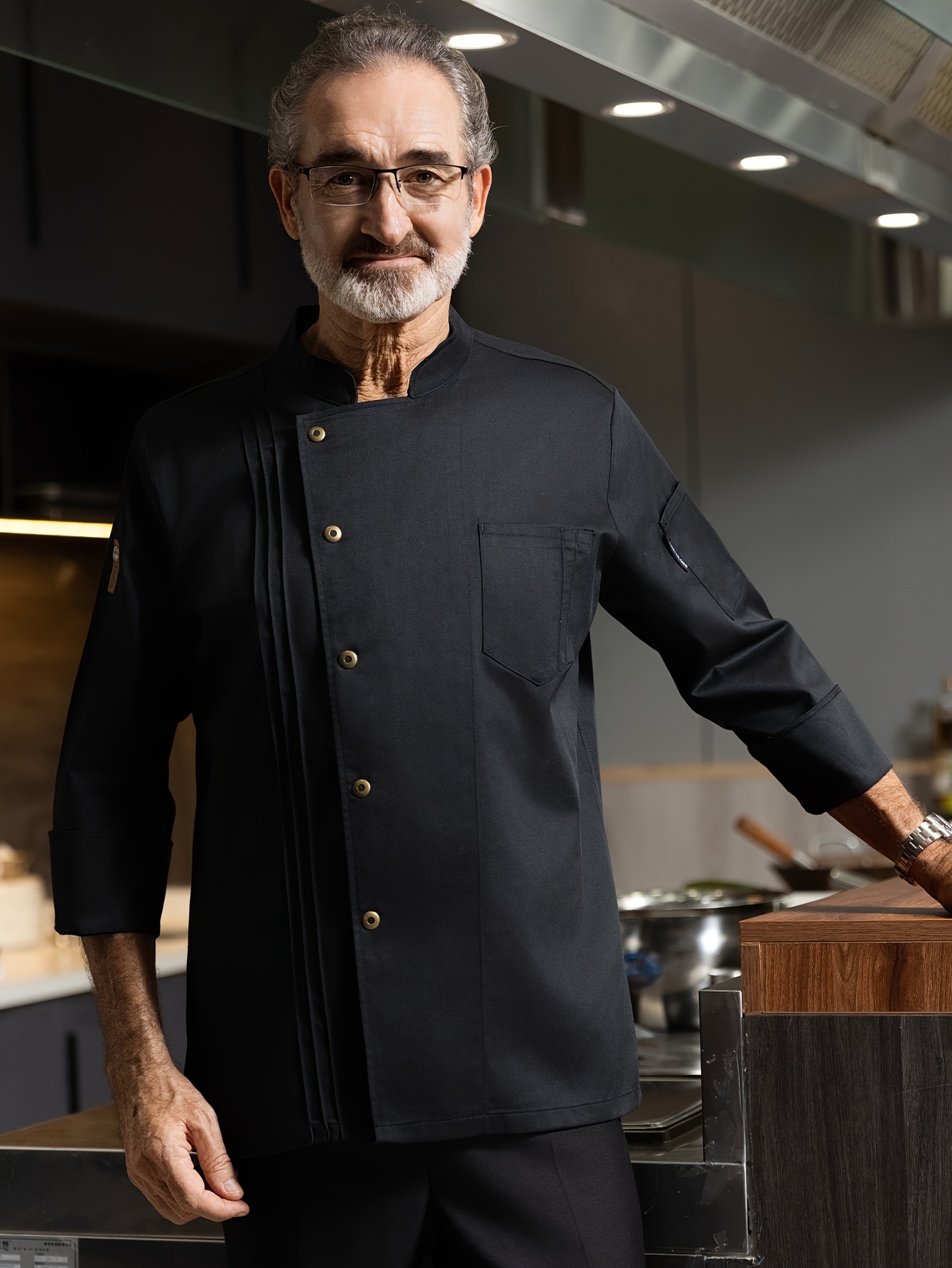 giacca chef professionale lavabile in Temu Italy