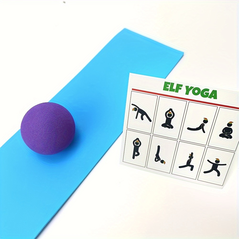 Elf Accessories Mini Yoga Mat Yoga Ball Sports Scene - Temu