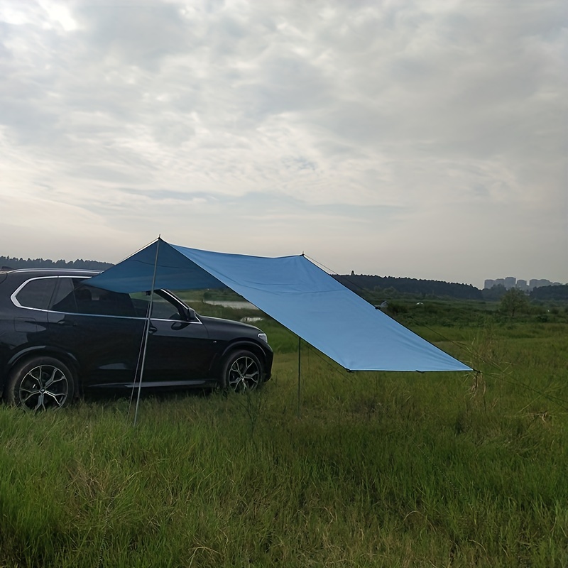 Waterproof SUV Trunk Tent Rear 2 Person Sun Shade Tour Canopy Anti