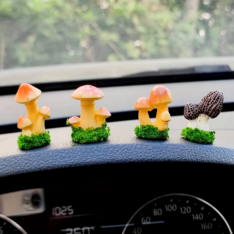 Asudaro Décorations de tableau de bord de voiture, Ornements de cactus de  voiture Mini ornements végétaux pour voitures décoration de voiture plantes