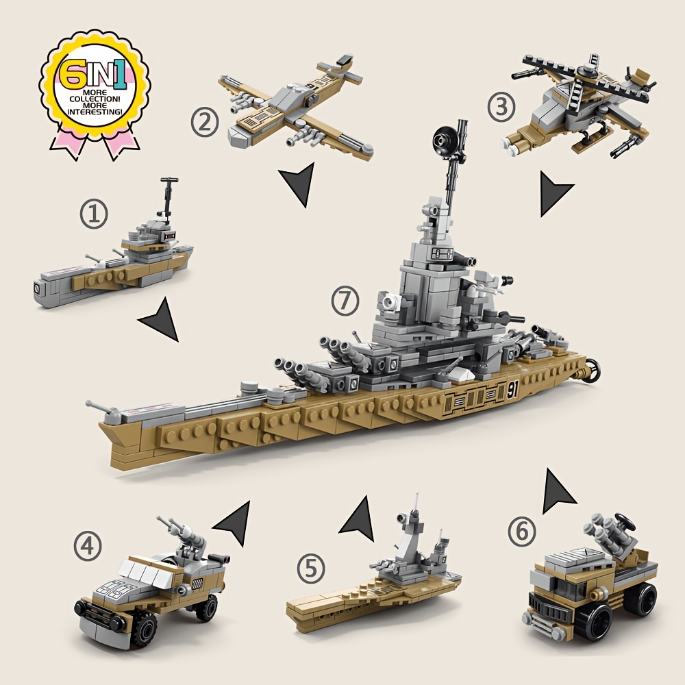 おせち 巡航戦艦。積み木のおもちゃ - おもちゃ