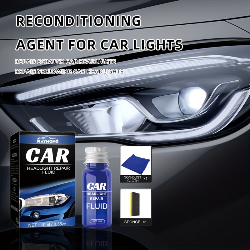 Car Headlight Polishing Agent Scratch Remover Repair Fluid Clean