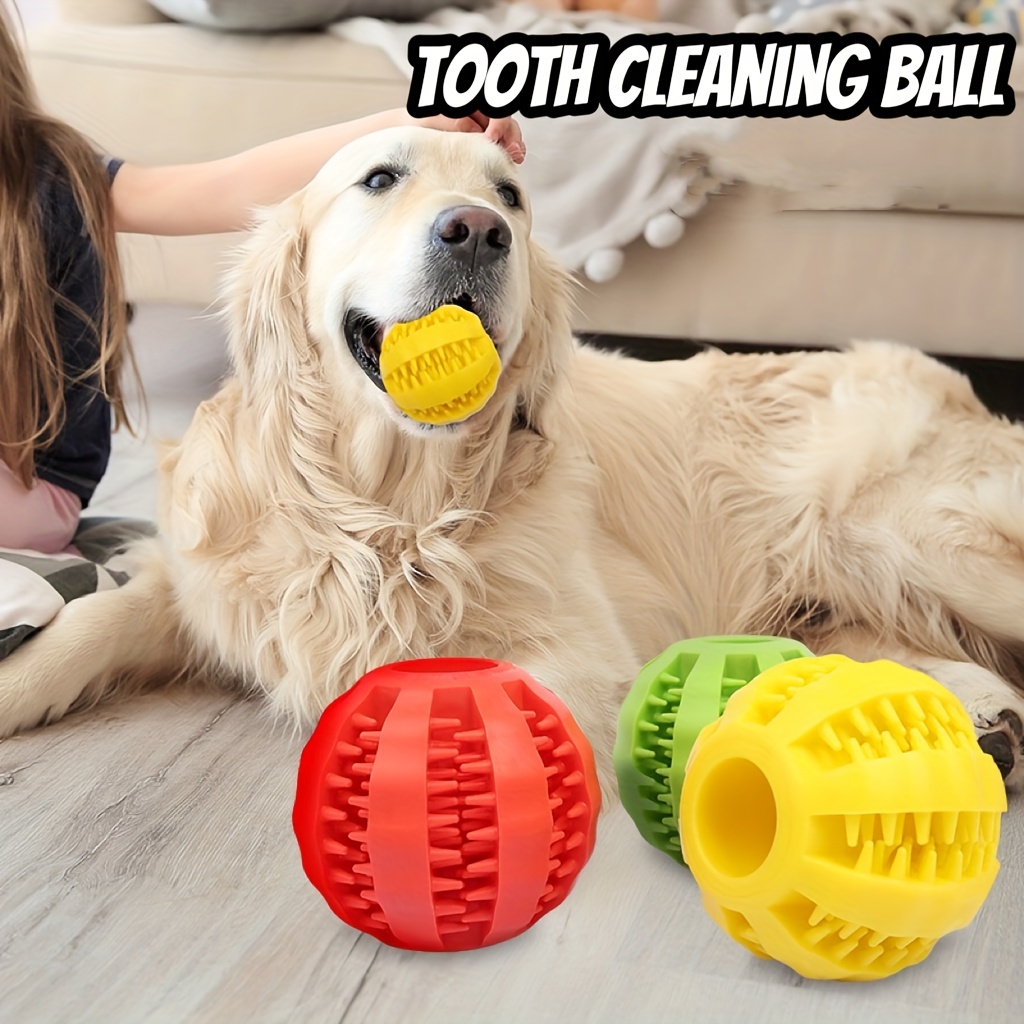 Juguetes Interactivos Para Perros Pelota Para Perros Que Gotea Comida  Juguetes De Goma Para Masticar Para Perros Juguete Molar Para Perros  Juguete Interactivo Color Aleatorio - Temu