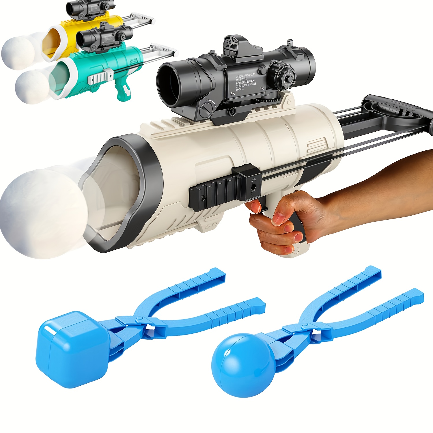 Pistola de gel automática AKM-47 con perlas de agua, pistola de agua  eléctrica para adultos y niños, para actividades al aire libre, a partir de  12 años (azul) : : Herramientas y