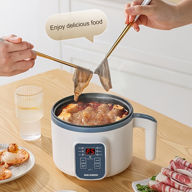 2L Electric Mini Rice Cooker Portable MultiCooker Household Rice