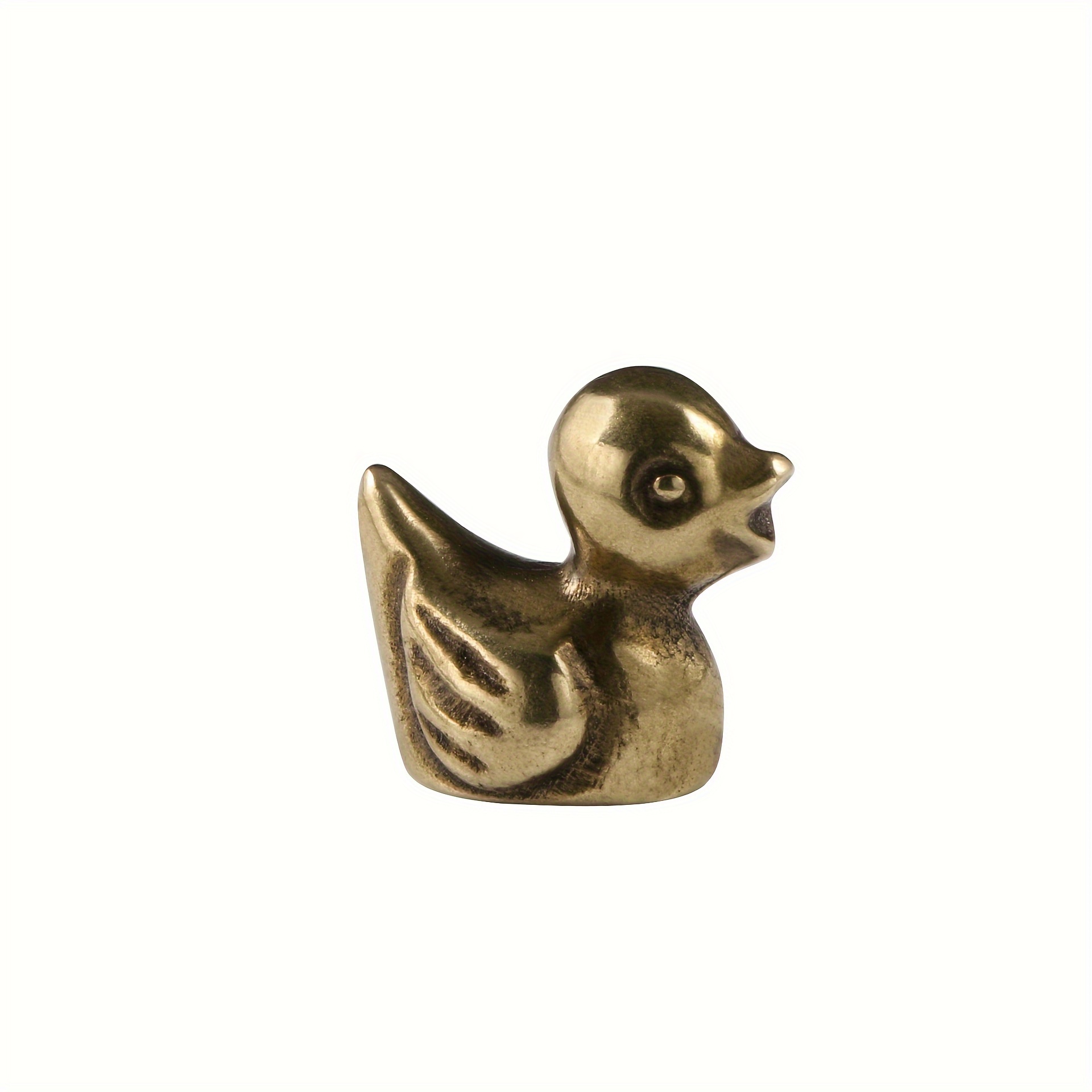 Cheap Antique Copper Small Duck Figurines Ornaments Handmade Brass
