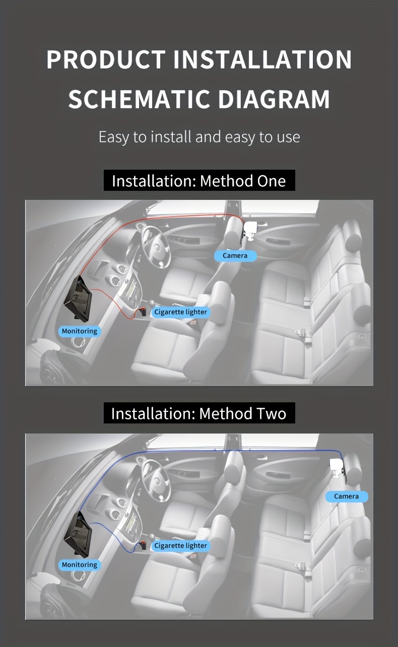 car camera mirror car   with camera in car monitoring details 7