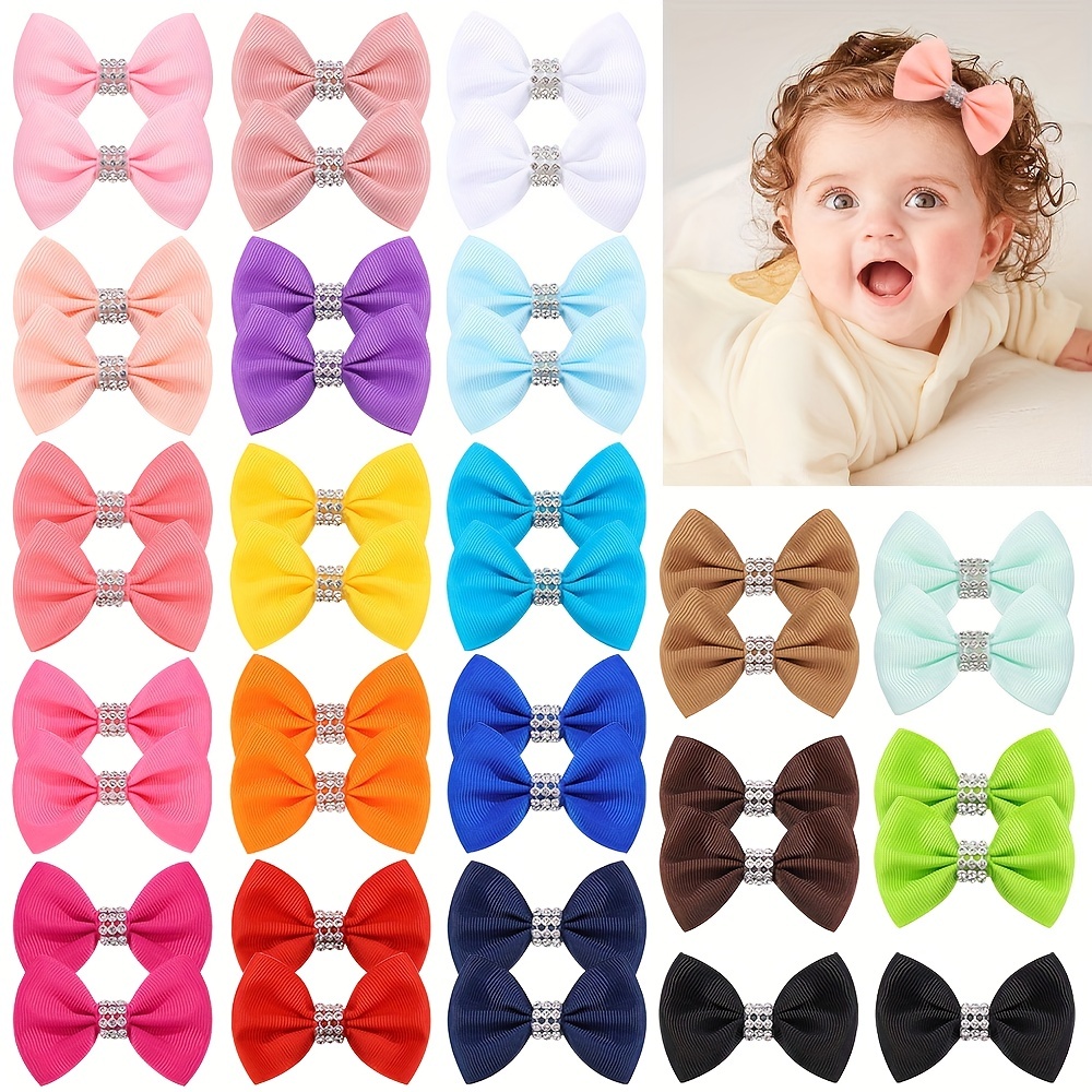 Pearl Hair Bow Clip for Toddlers – Mycutebows