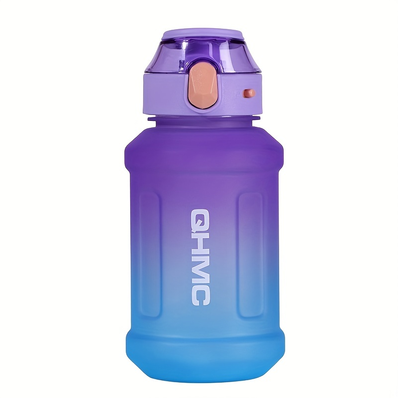 Gradient Water Bottle Set Portable Leakproof Bpa Free - Temu