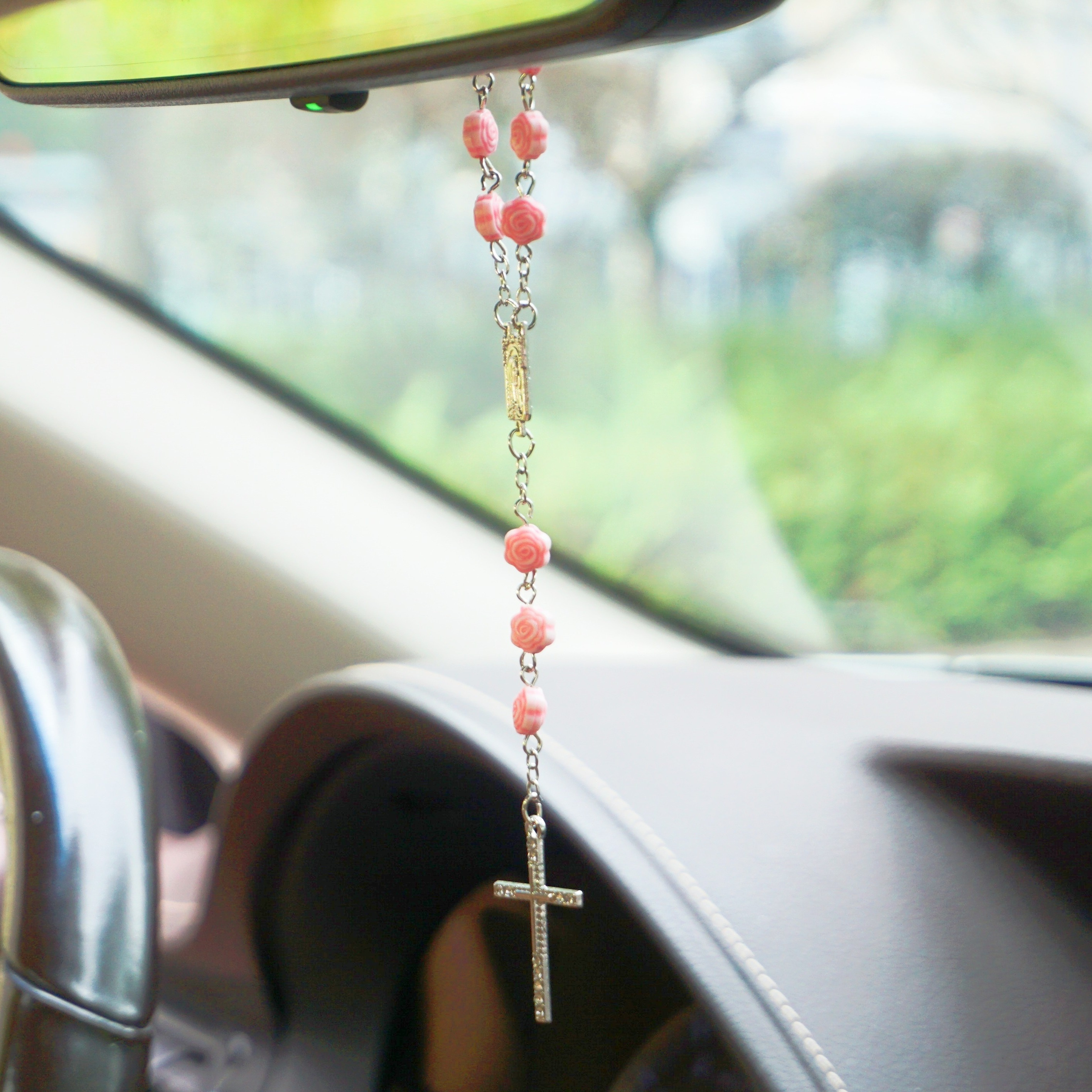 Rosaire de voiture croisée pour rétroviseur, miroir de voiture