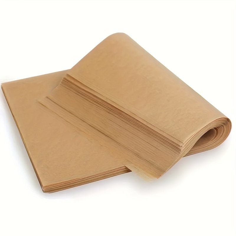 Food Wax Paper Kraft Paper Sandwich Wrapping Paper Basket - Temu