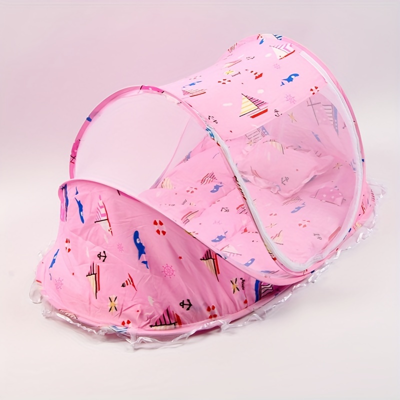 Children's Sailing Three-Piece Folding Mosquito Net