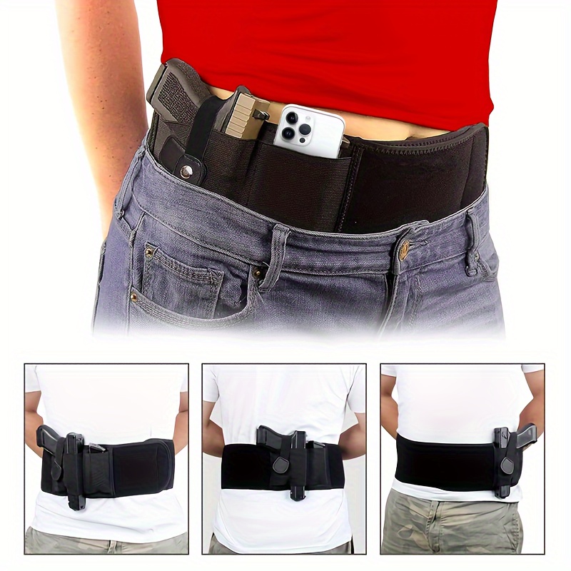 Belly Band Holster For Concealed Carry Breathable Waistband - Temu