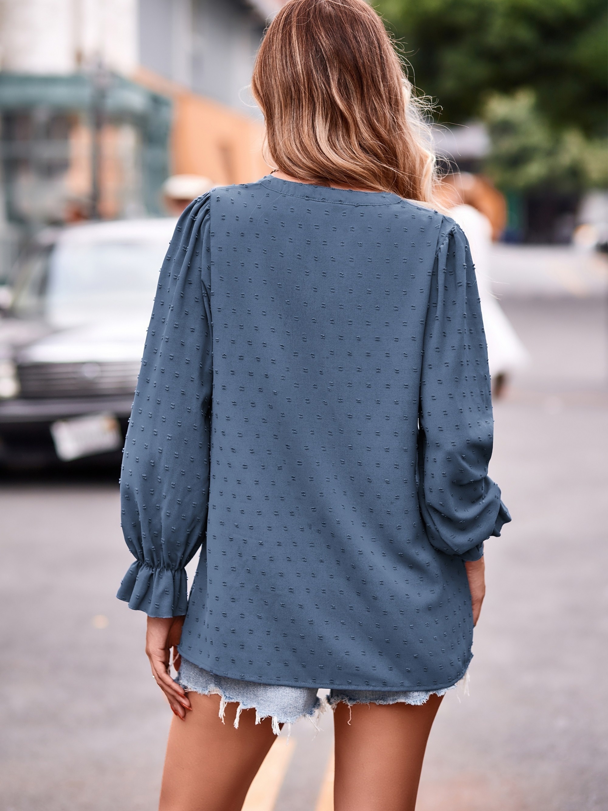 Blusa con lunares discount mujer