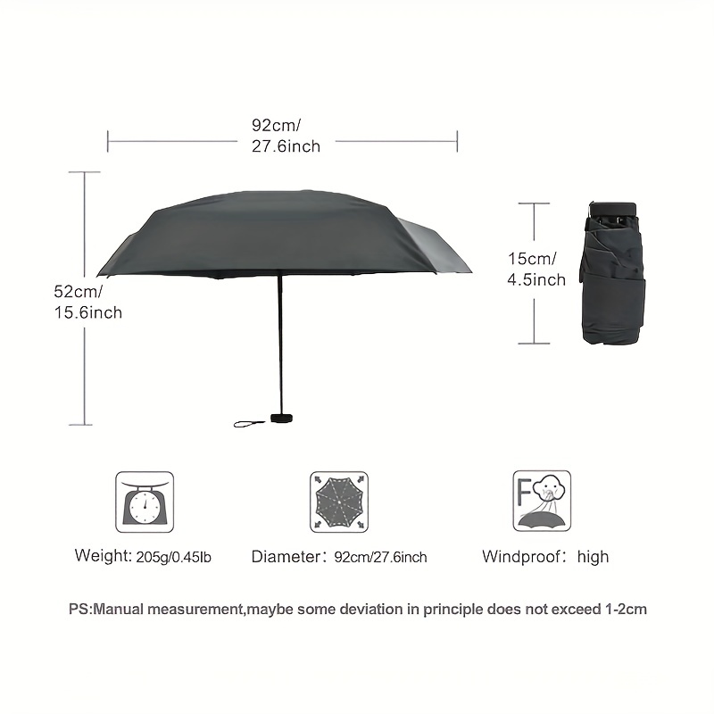 Ultraleichter Feder schirm Kohle faser tragbarer Falt stift Regenschirm  Anti-UV wasserdichter Damen Reise Mini Sonnenschirm Regenschirm
