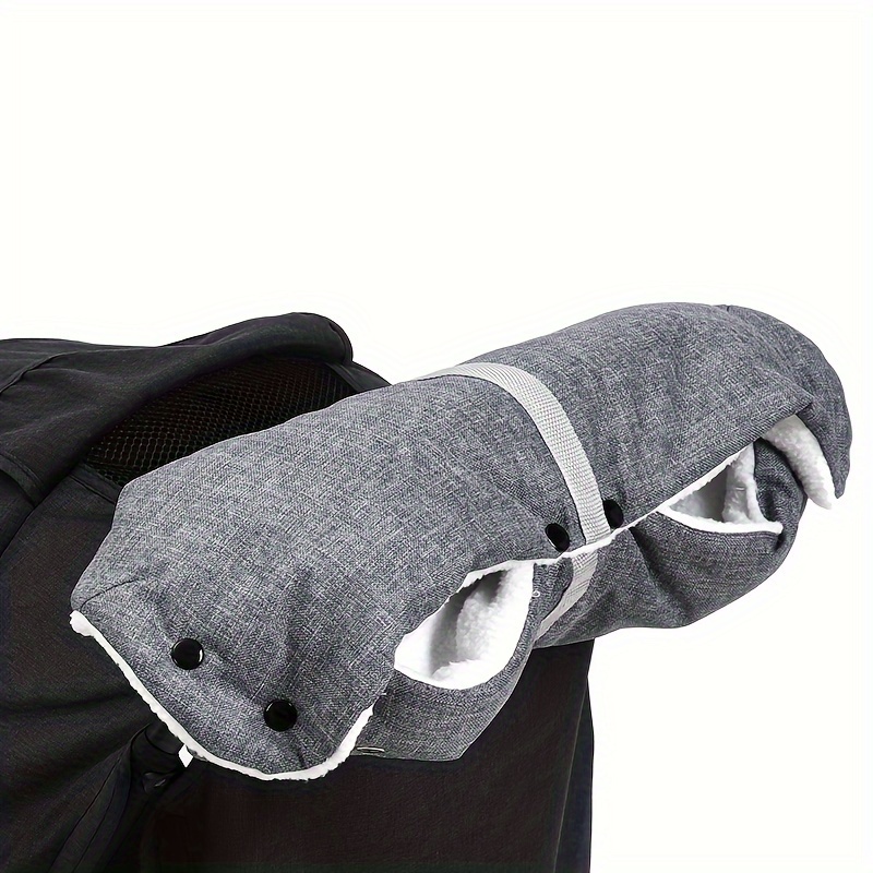 Waterproof Winter Warm Stroller Gloves With Phone Cover Plus - Temu