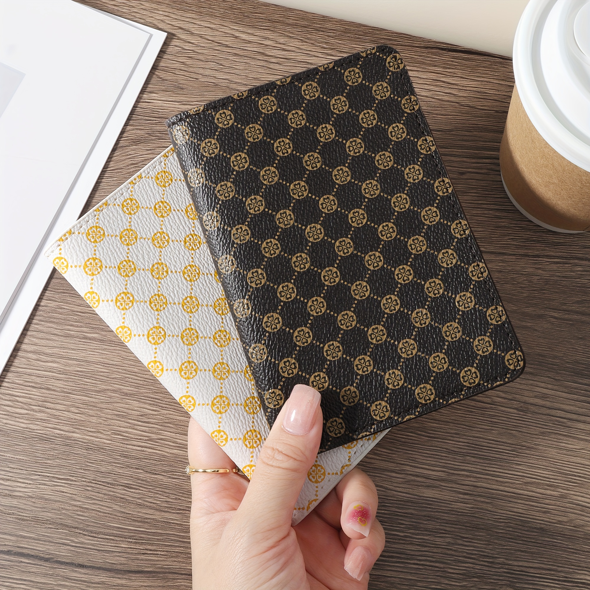 Passport Holder Bag For Men And Women Passport Holder Card Slots Passport  Cover Storage Bag Waterproof Bag Travel Wallet - Temu