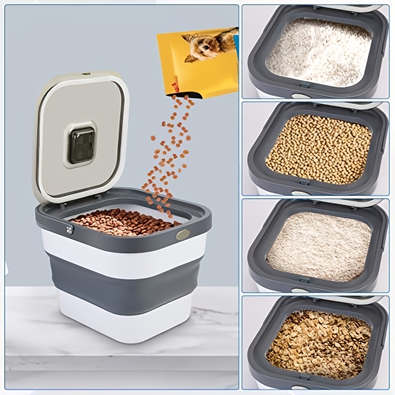 Airtight Pet Food Storage Container Cat and Dog Grain Large