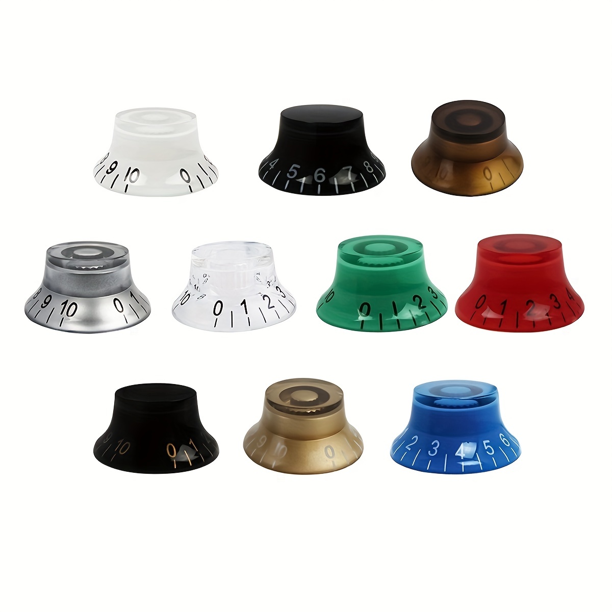 Top Hat Electric Guitar Knobs Lp Sg Style Guitar Parts - Temu