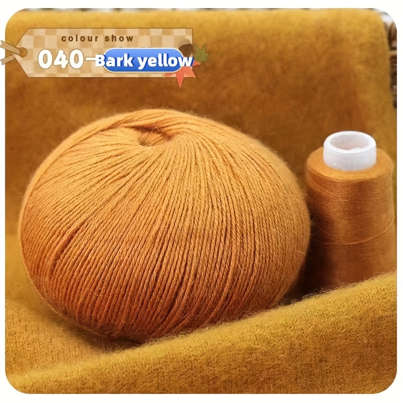 Hand knitted Cashmere Yarn Material 85% 10% Polyester - Temu