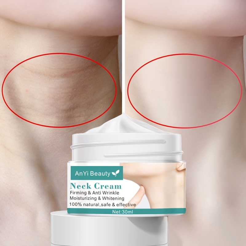 1pc Neck Firming Cream Natural Anti Aging Facial Moisturizer With Retinol Collagen And Hyaluronic Acid Day And Night Anti Wrinkle Cream Firming Hydrating Face Cream 1 Fl Oz