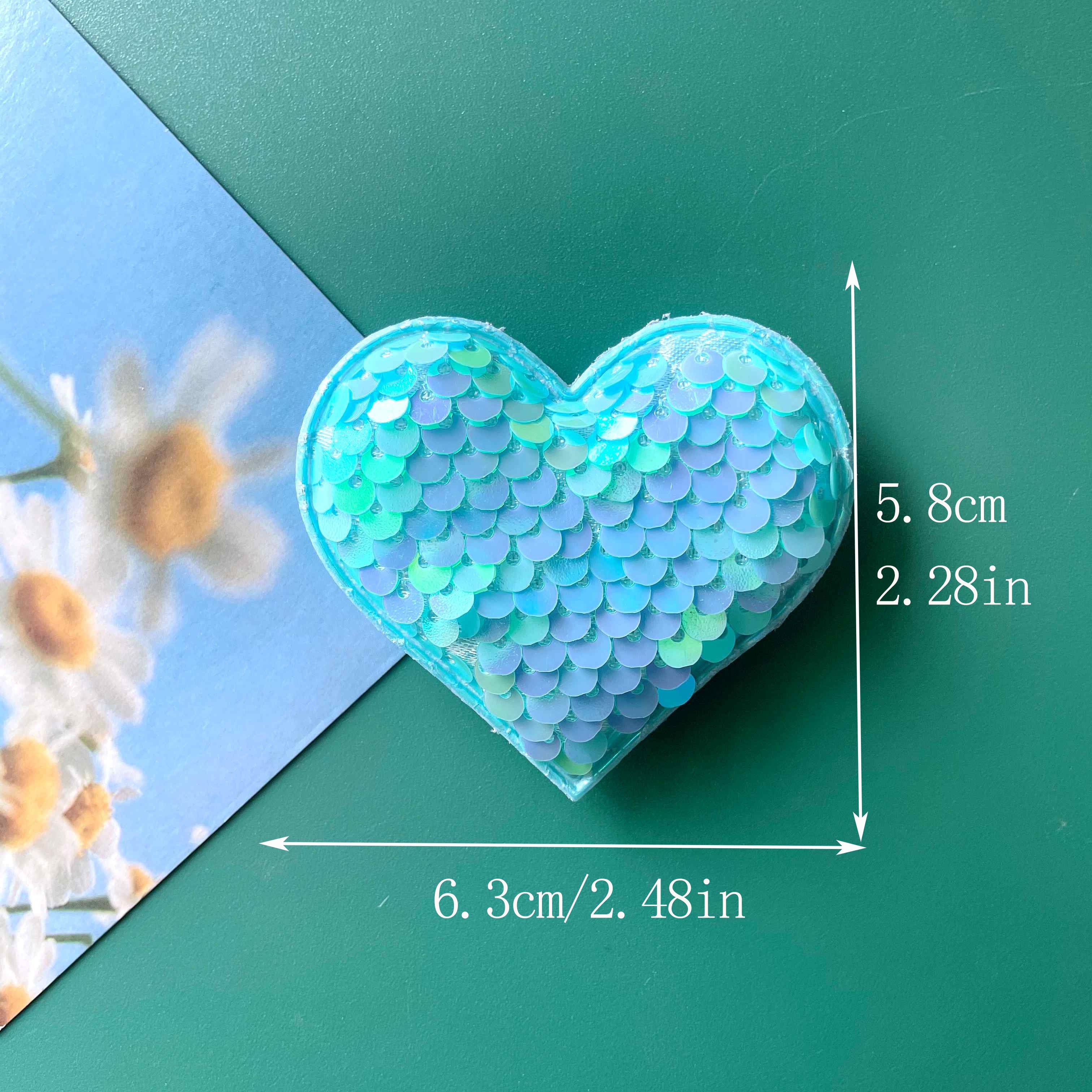 4Pcs Fridge Magnets Three-dimensional Heart-shaped Creative Styling Strong  Adsorption Multiple Use Home Decor Lovely Color Heart Creative Magnetic