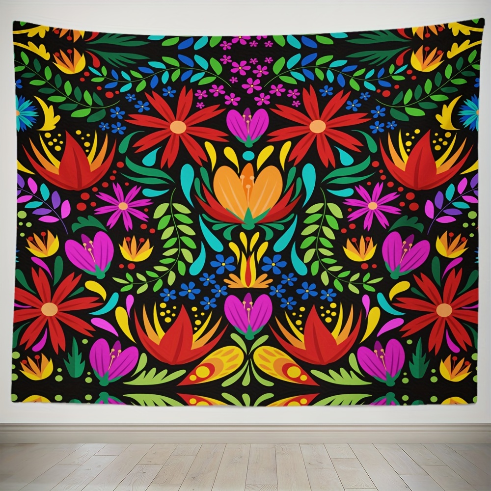 Small discount floral tapestry