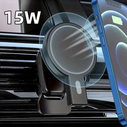 Mankiw Magnetische Autohalterung Kompatibel Mit 15w Für Iphone 14, 13, 12  Schnellladung Luftauslass Magnet Zubehör Auto-handyhalter - Auto - Temu  Germany