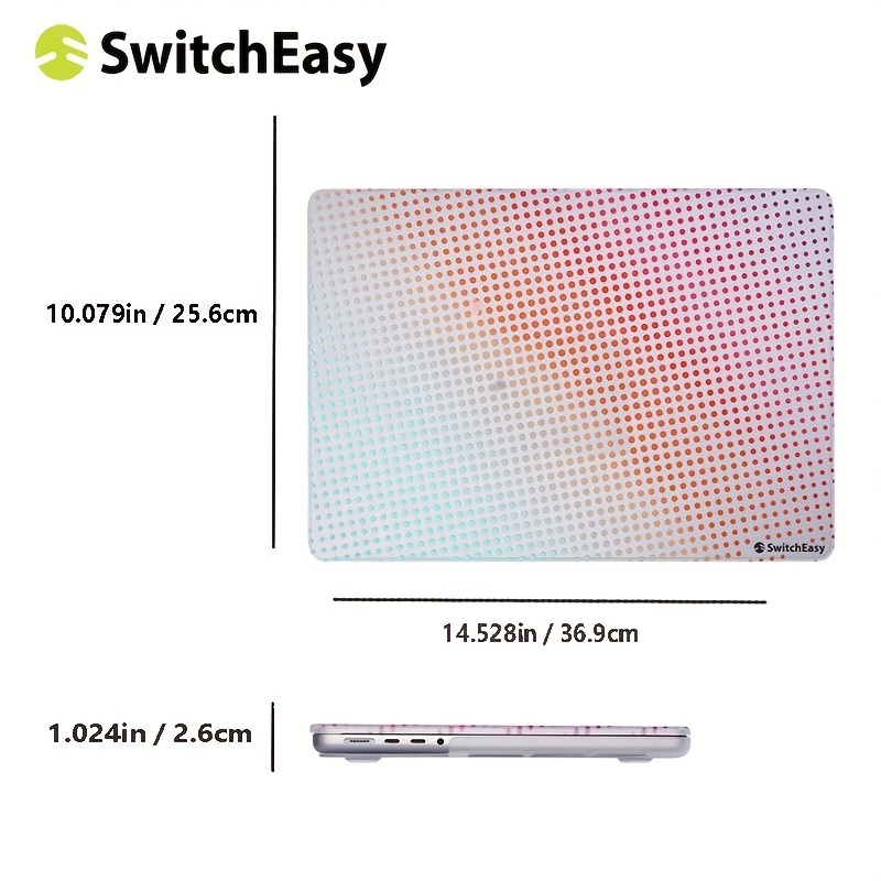 Switcheasy Transparent Green Protective MacBook Case - For MacBook Air  13.6'' 2022 M2 Chip