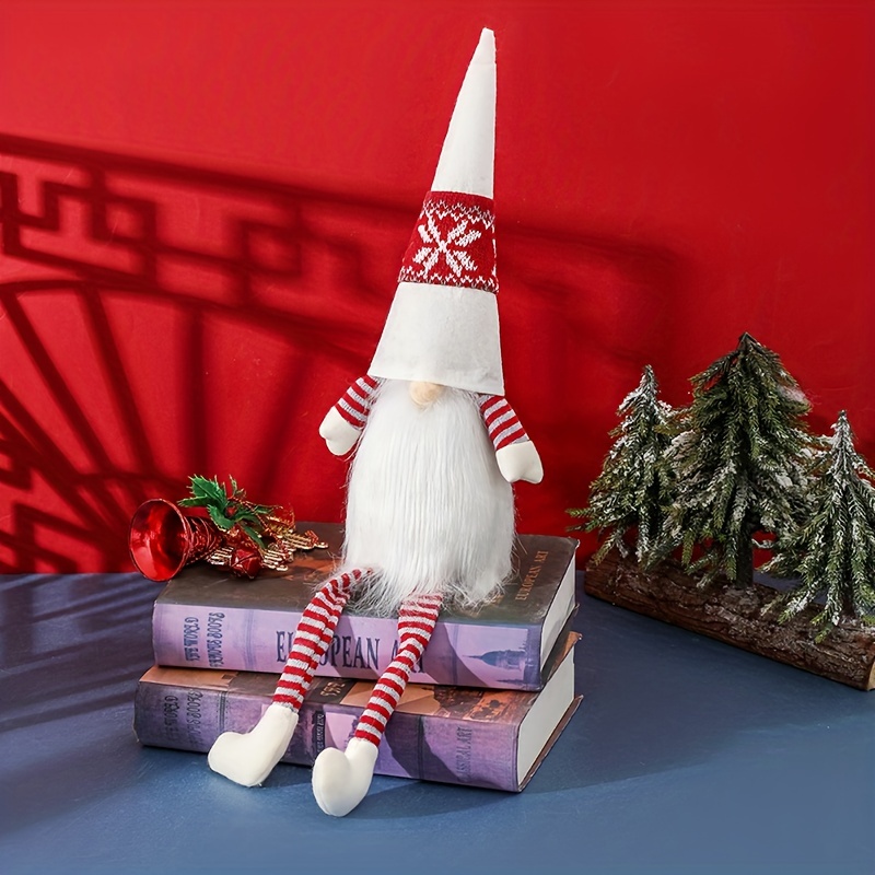 Xmas Decoration Faceless Old Man Plush Doll 22.4inch Gift Dwarf Gnome Home