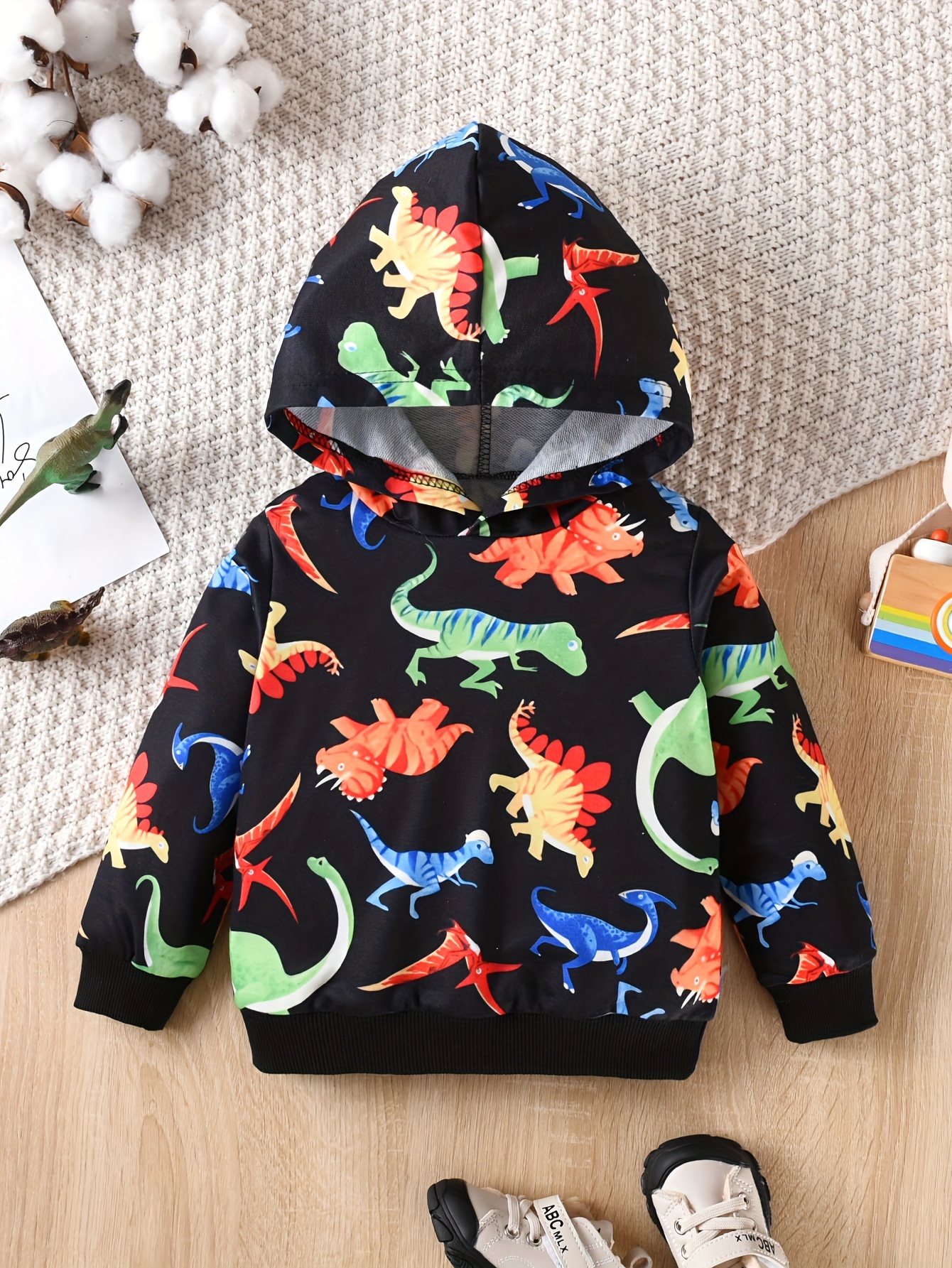 Gigantosaurus Toddler Boy ROAR Dino Cotton Zip Hooded Sweatshirt