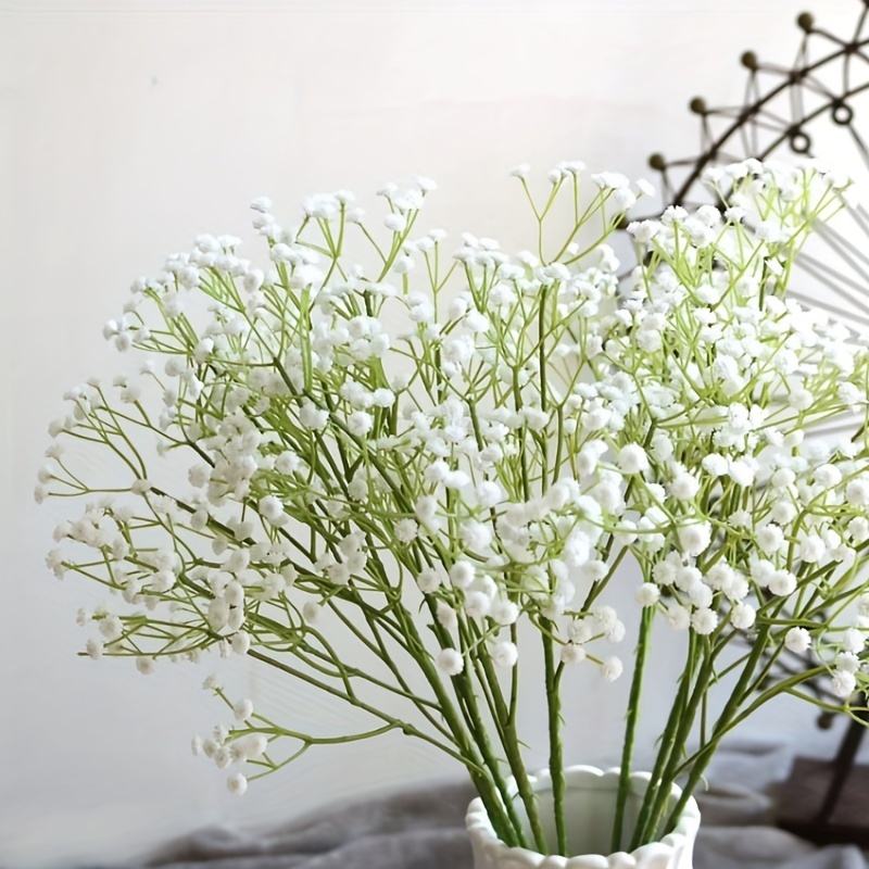 Beautiful Bouquets of Fake Baby's Breath for Wedding Centerpieces and  Decorations - AliExpress