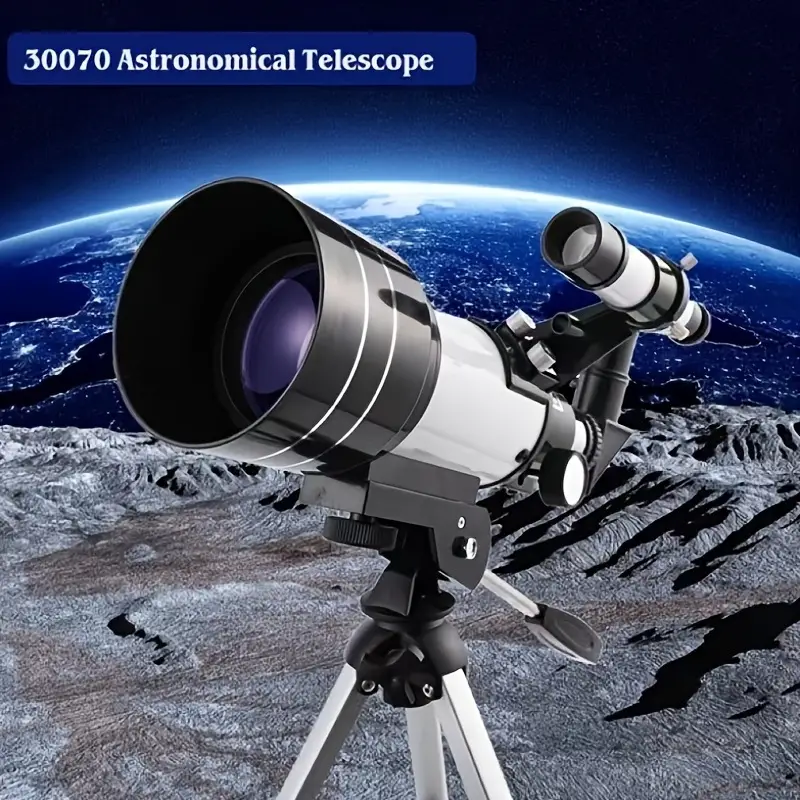 telescope for kids astronomy beginners 15x 150x high magnification astronomical refractor telescope portable travel telescope for adults great astronomy gift for kids details 1