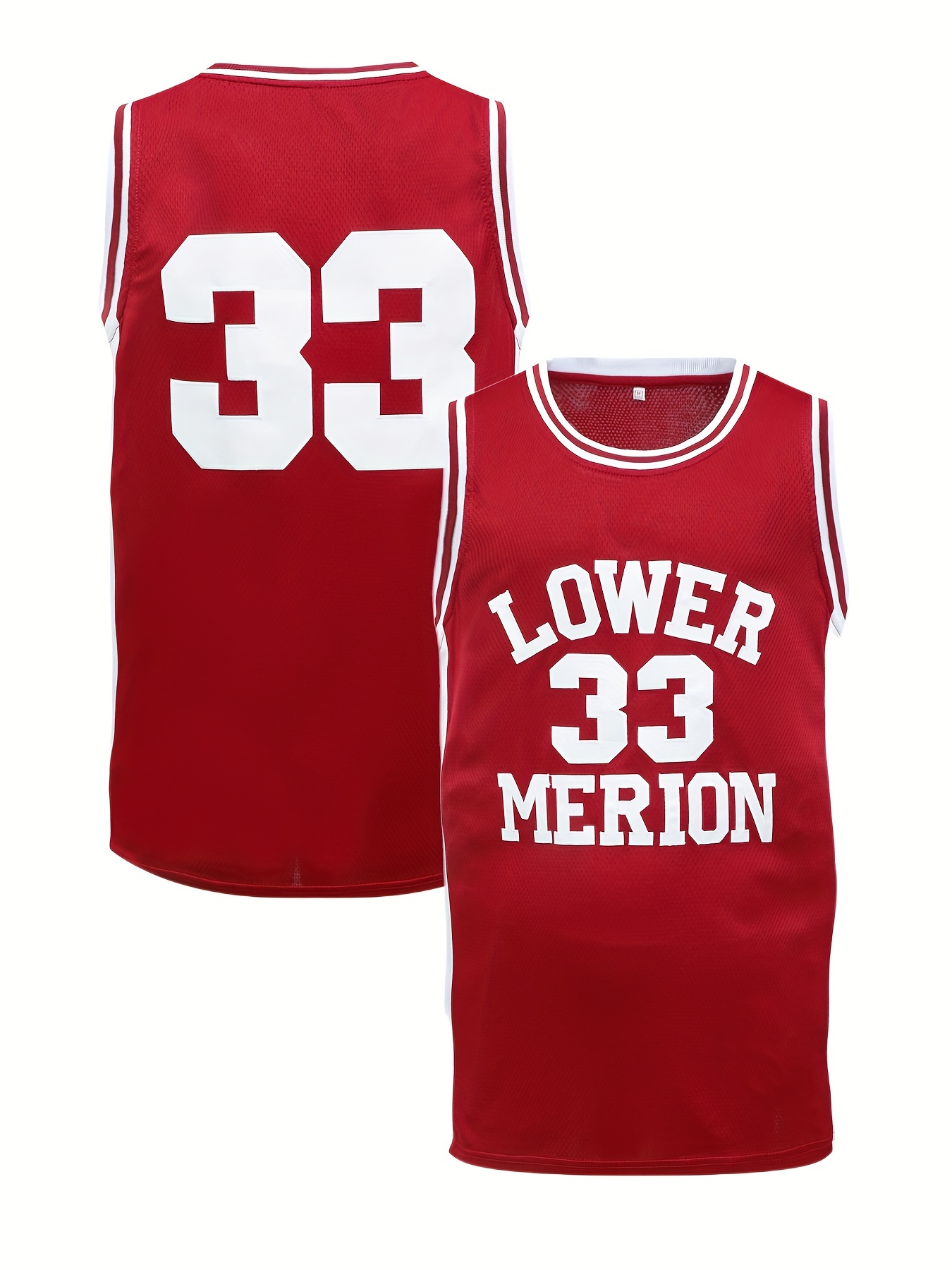 Kobe Bryant #33 Lower Merion Split Basketball Jersey.