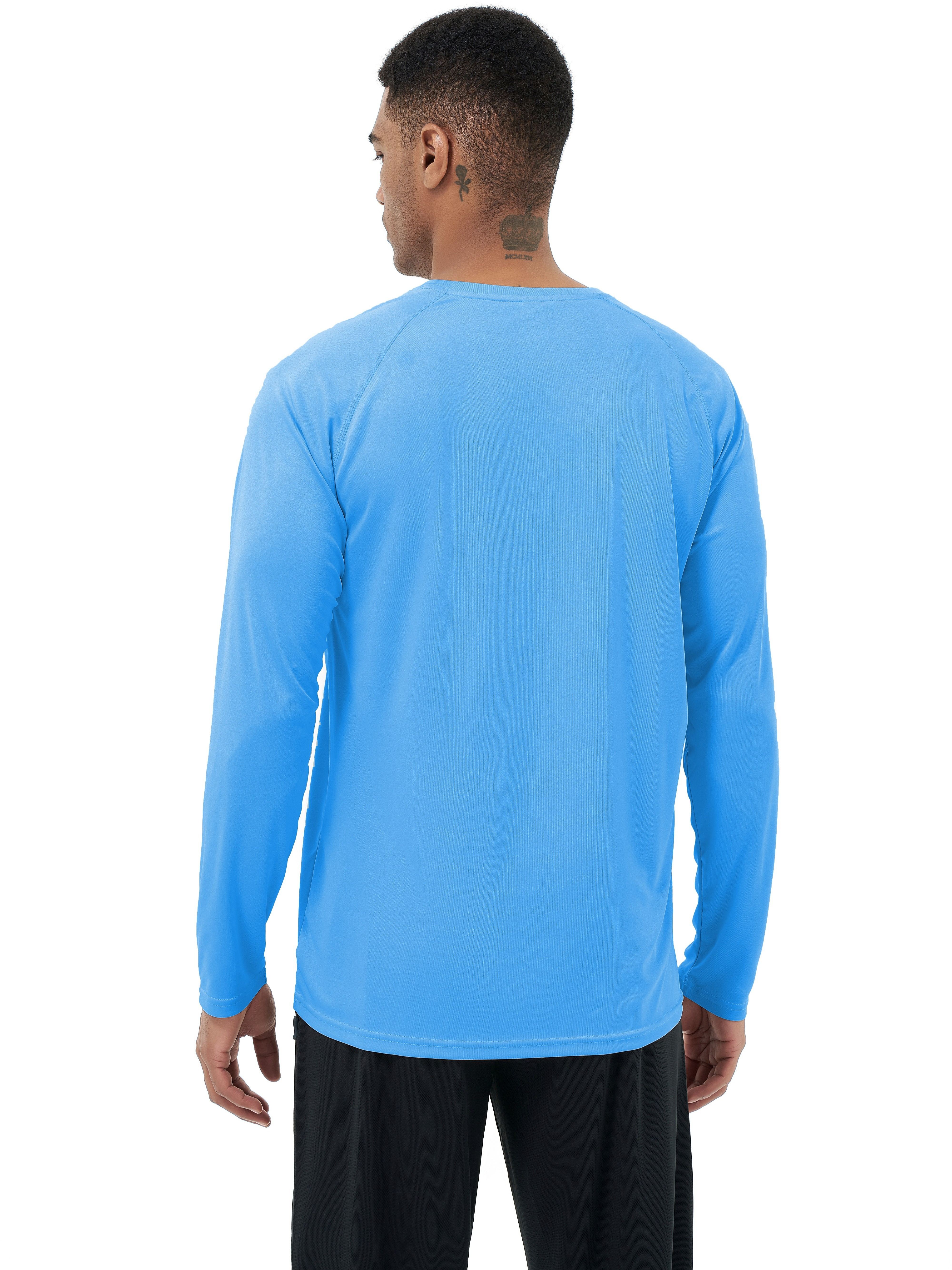 Men's Lightweight Upf 50+ Sun Protection T shirts Long - Temu Canada