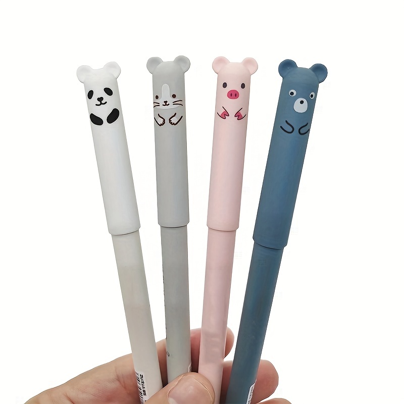 26 Pz./set Animali Panda cancellabile Penna a gel 0,5 millimetri ricariche  penna cancellabile Aste maniglia lavabile Scuola Ufficio Forniture