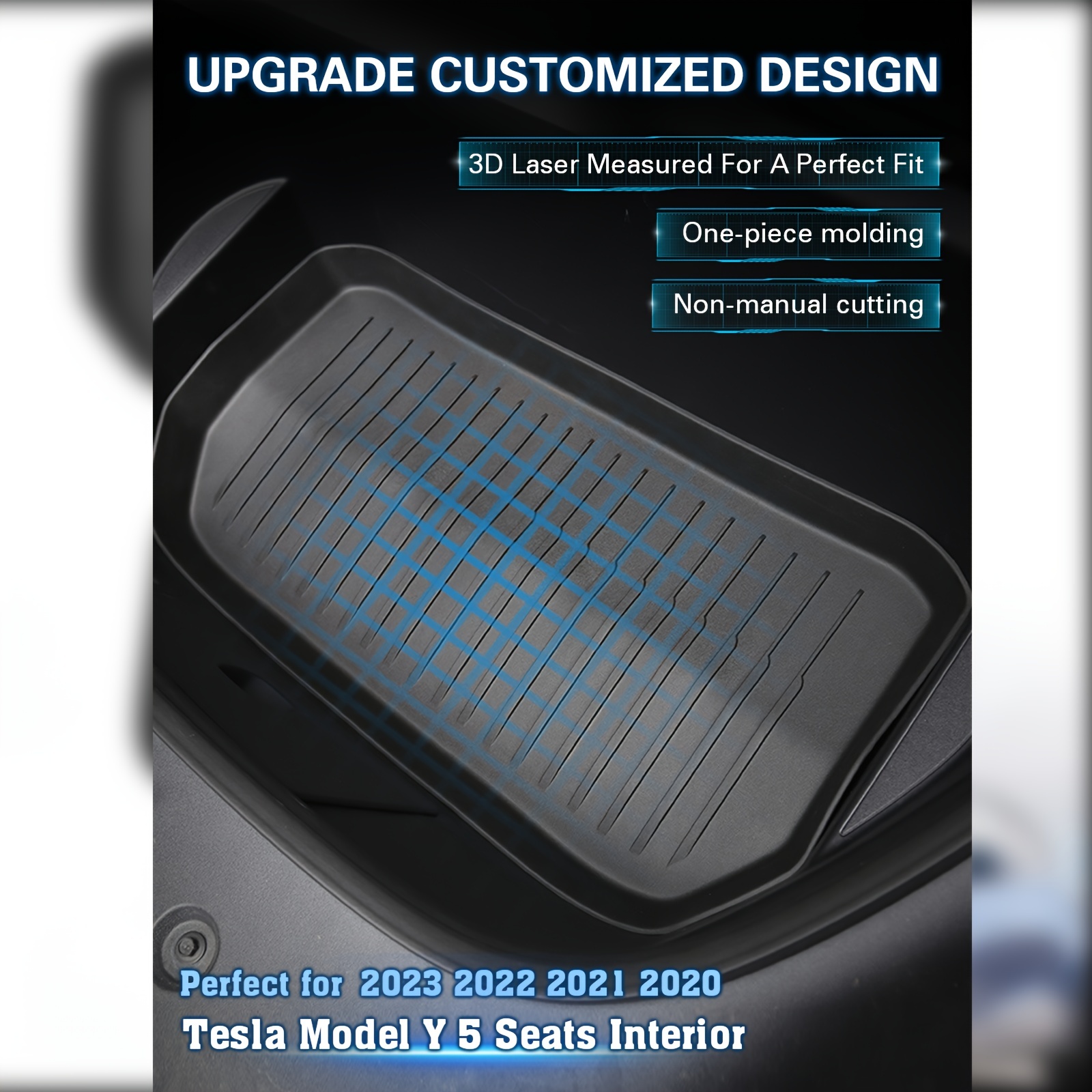 Tapis de sol 3D - Accessoires Tesla