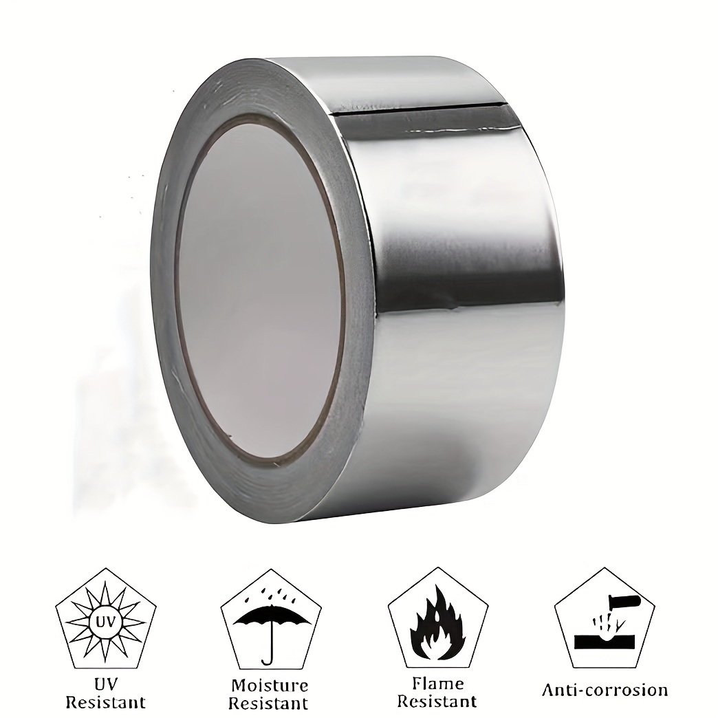ALUMINUM FOIL DUCT TAPE 2 WIDE X 50 YD - T01-0003, Beverage Equipment, Parts Distributor - Apex Beverage Equipment - Tapes - Tapes