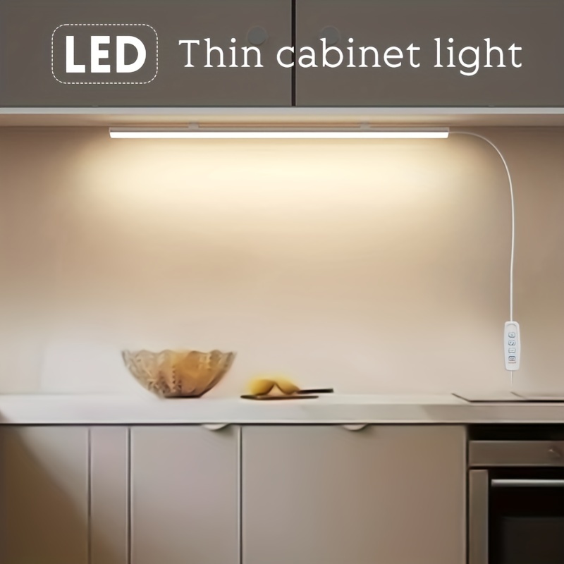 Luminaire de dessous d'armoire de cuisine LED avec un détecteur LED/2,5W/5V  3000K