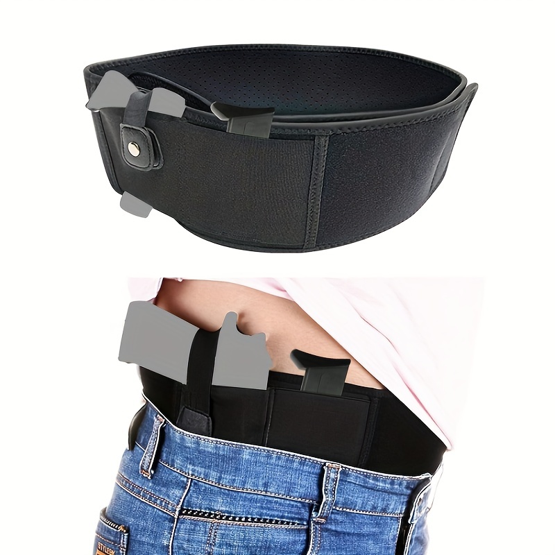 Tactical Belly Band Holster Concealed Hand Gun Carry Pistol Waist Right  Belt
