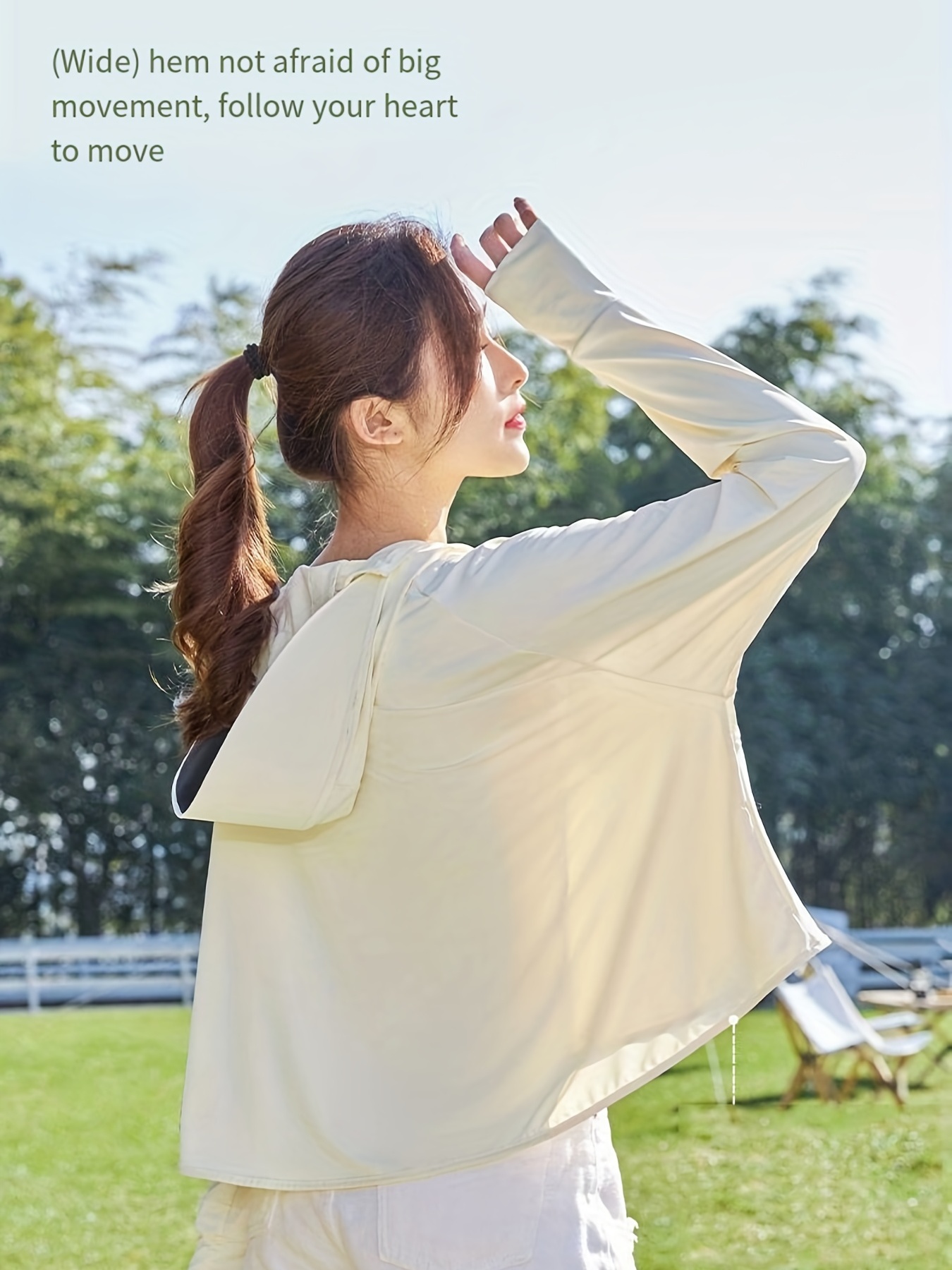 Stay Protected In Style: Women's Sun Protection Jacket - Temu