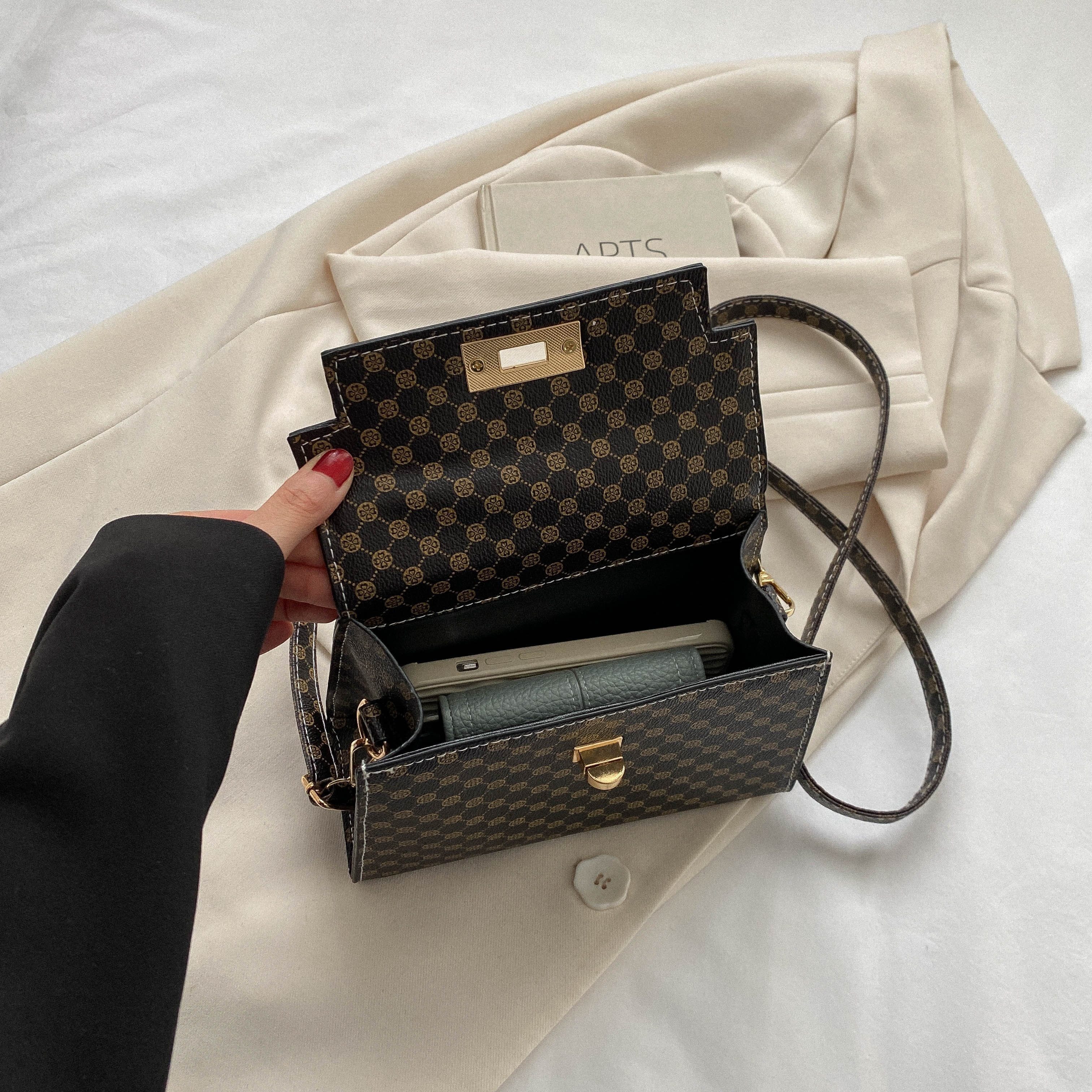 Ladies Side Bag Trendy Luxury Shoulder Crossbody Leather Small Vintage  Handbags