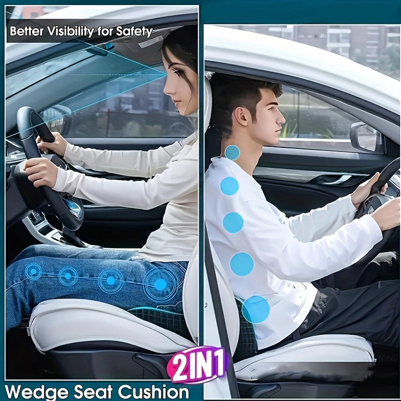 Drivers Wedge Seat Cushion Memory Foam Car Seat Cushion