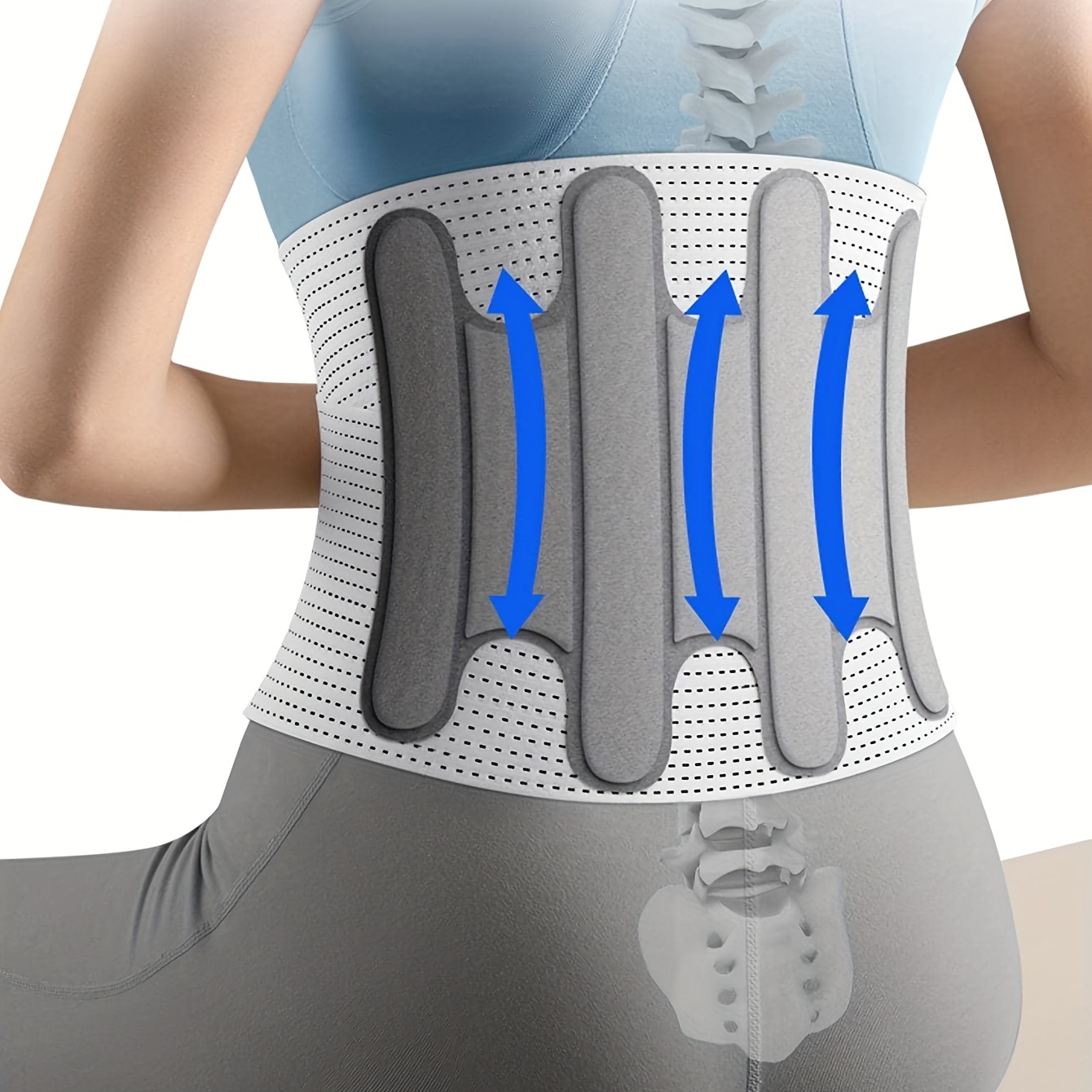 Orthopedic Back Support Belt - Temu