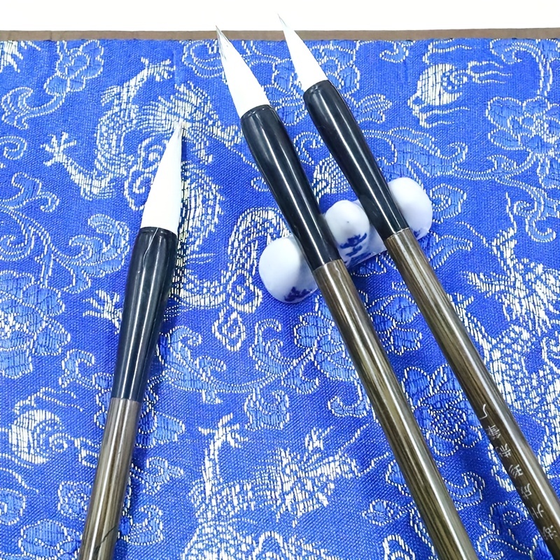 書道筆 4本セット 四号 筆 23 イタチ系中字・半紙～条幅用｜