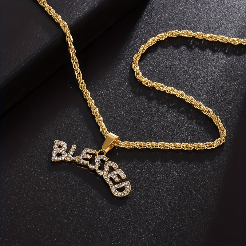 Diamond Letter Necklace