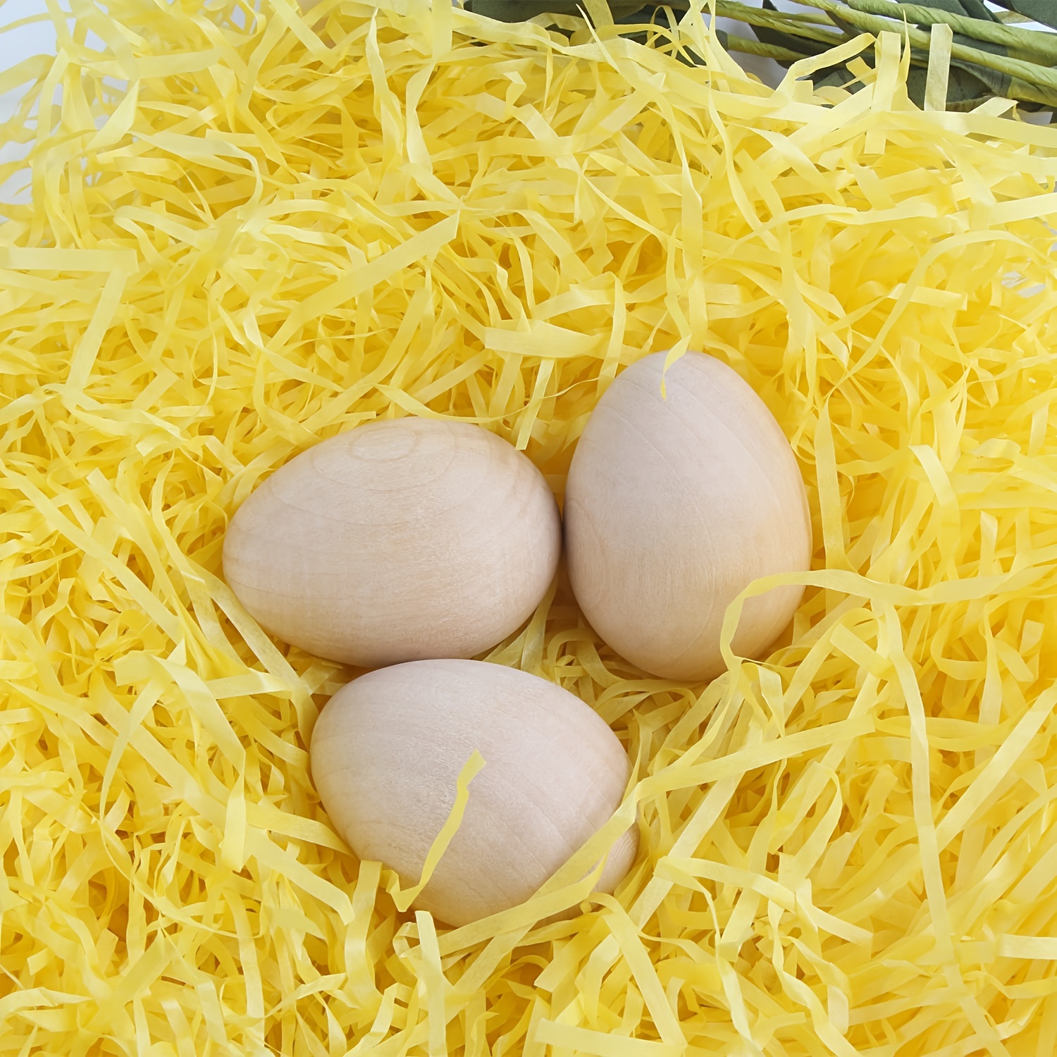 Paquete de 30 huevos de plástico blancos, huevo de Pascua falso, huevo -  VIRTUAL MUEBLES